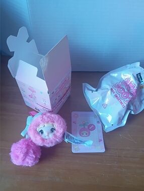 Nommi 100% Sweetness Cherry Mochi Plush Keychain Blind Box Figure Opened..